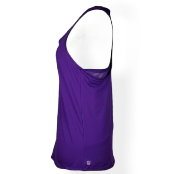 Fabletics "Mosa" Amethyst Layered Mesh Tank - Picture 11 of 13